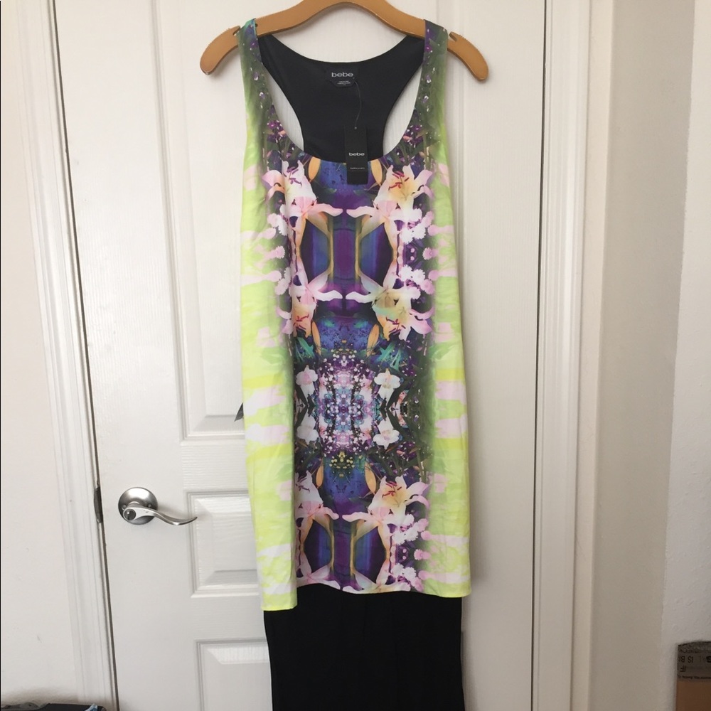 Bebe hi-lo dress BWT size L